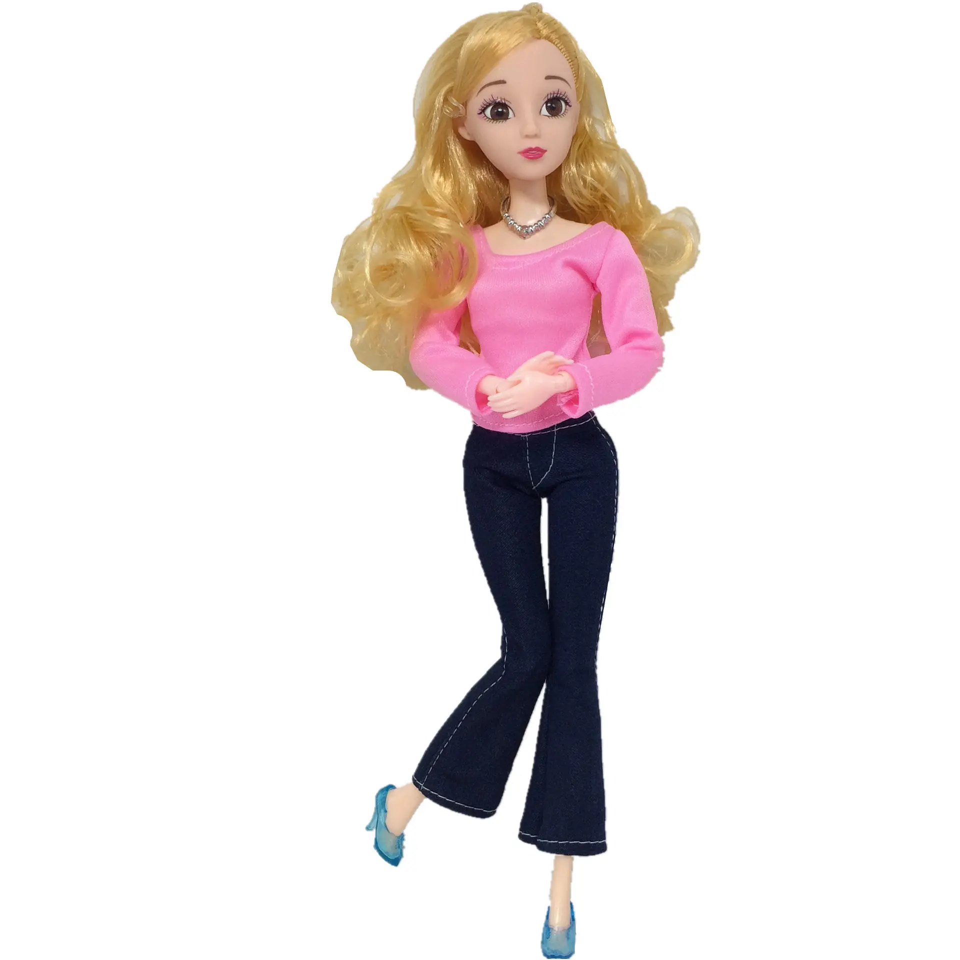 30 см BJD Кукла тело новые куклы одежда 12 суставов подвижный 3D реальный глаз