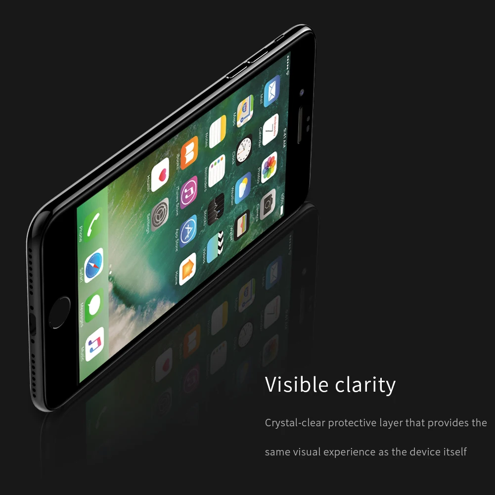 Для iPhone 8/7 Защитная пленка для экрана Nillkin XD полное покрытие 3D закаленное стекло для iPhone 8/7 Plus Защитная стеклянная пленка