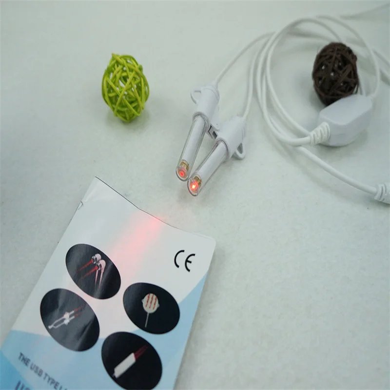 

Relieve allergic rhinitis Sinusitis Cure Therapy 650nm Pulse Laser Nose Treatment Nose Massage Device Cure