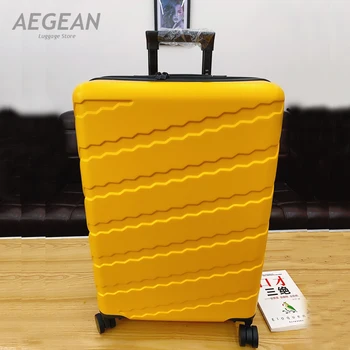 

24 inch luggage case bag suitcase on 4 wheels travelling bags and luggage for women