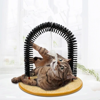 

Good arch pet cat self-cosmetic massager cat toy brush toy pet scratching equipment cat beauty brush supplies