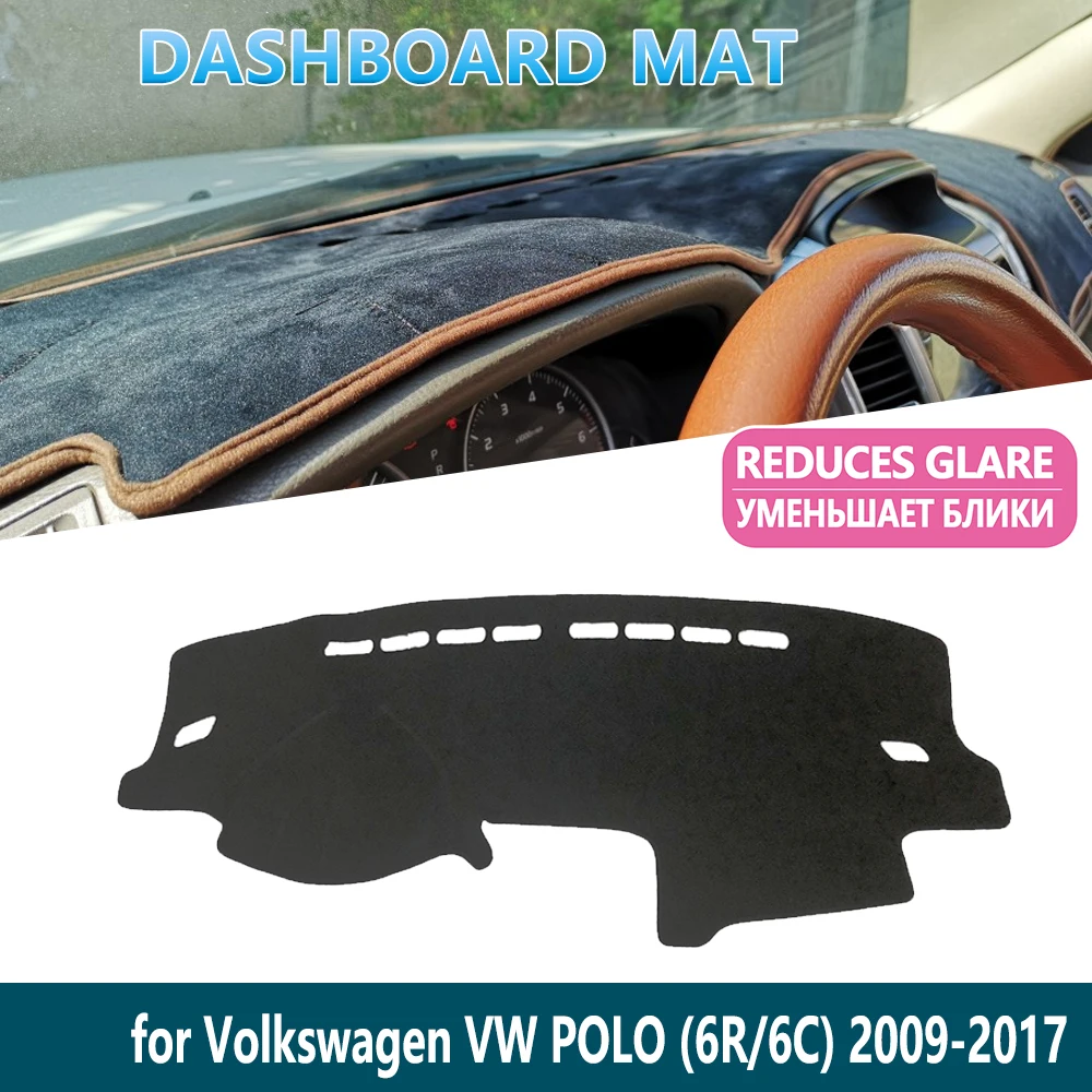 

Коврик для приборной панели Volkswagen VW POLO 6R 6C 2009 ~ 2017 5 MK5 2016
