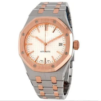 

luxury watch men A&P 41mm back open Automatic machinery sweeping AAA stainless steel no battery watches 41