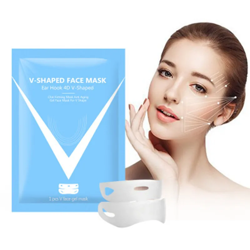 Маска-лифтинг для лица V shape Face Slim Check шейный лифтинг Очищающая маска V shape r подтягивание лица бандажная маска инструменты для ухода за кожей