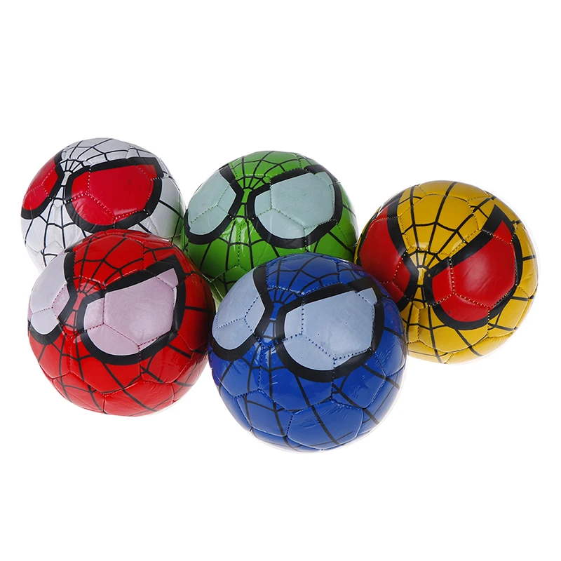 Disney Marvel Super Hero Spider Man PVC Official Soccer Ball Size 2 Children Baby Little Ball Kindergarten Toy Football Ball