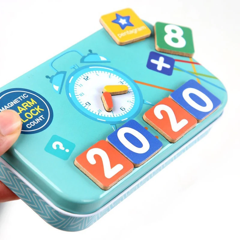 Kids Math Arithmetic Wooden Magnetic Digital Counting Stick Montessori Games for Baby Early Learning Education Children's Toys educational toys math toys magnetic toys teaching aids toys learning board toy