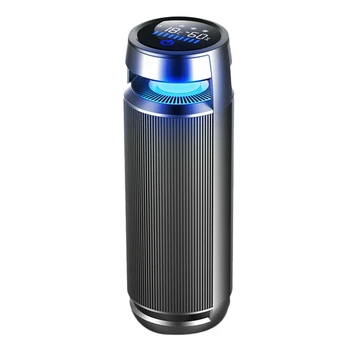 

Car Air Purifier Ionic Freshener Air Negative Filter USB Charging Infrared Sensor Air Cleaner DC 12V for Car Home Office