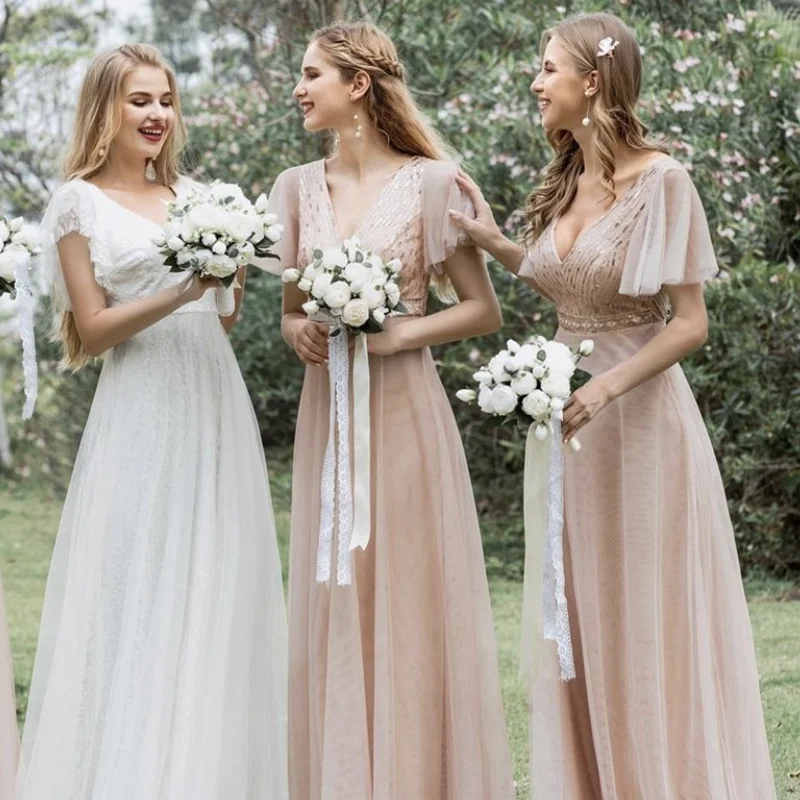 Dusty Pink Elegant Formal Wedding 