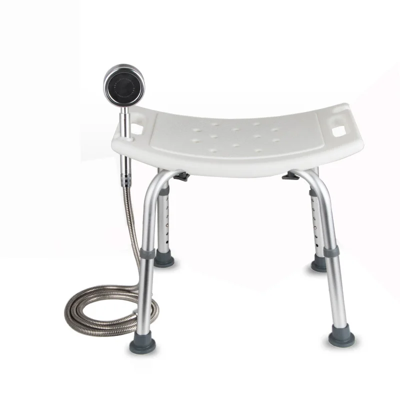 Adjustable Medical Bath Chair For The Elderly Non Slip Pregnant Disabled Bathroom Shower Stool Toilet Seat Bench Taburete Ducha