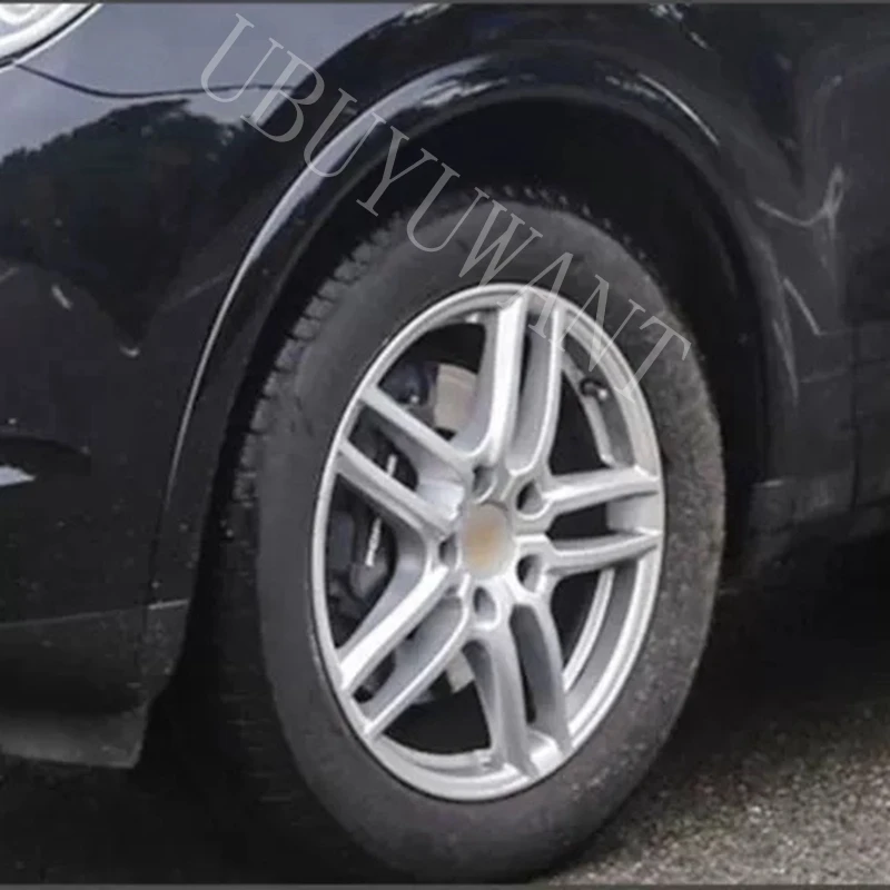 4 шт. Высокое качество авто брызговики автомобиля крыло Колеса брови протектор колеса Арка отделка полосы для Porsche Cayenne