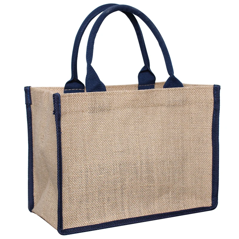 Bag for women - Handmade Bags for Females - Jute and Indian Fabric Slings -  Taajoo