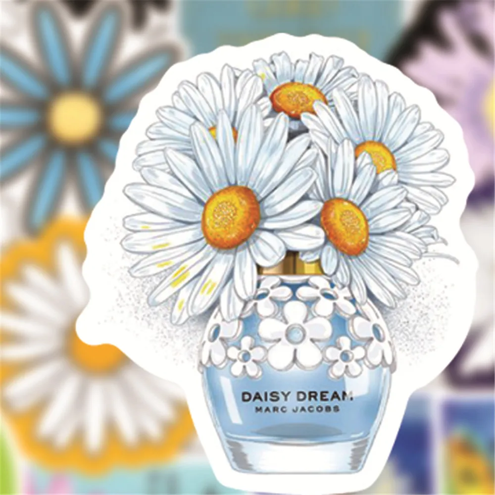 Daisy stickers (5)