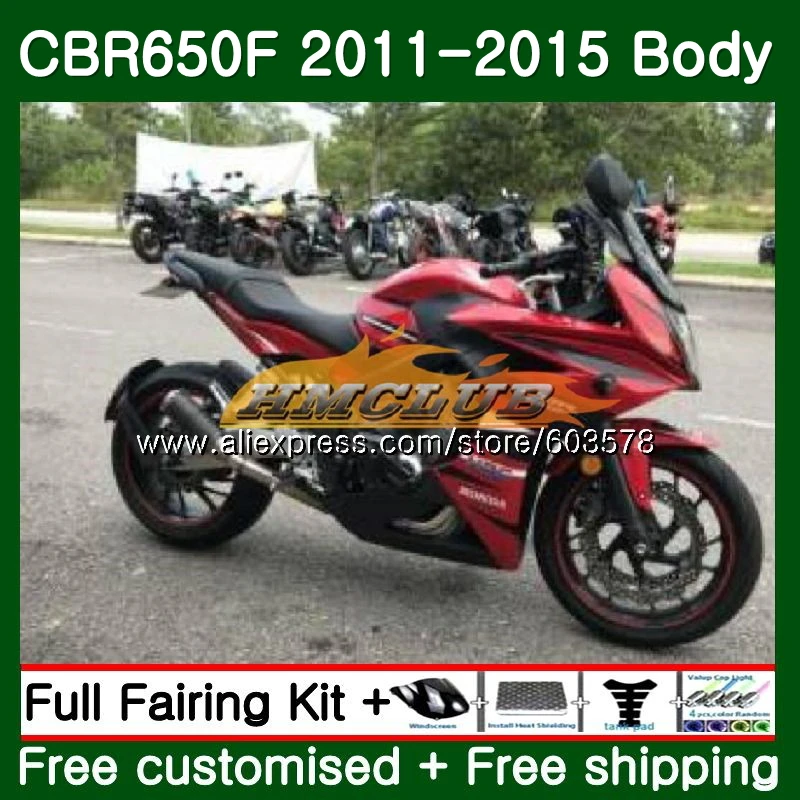 CBR-650F для HONDA CBR 650F 650 F 2011 2012 2013 130CL. 22 темно-красный CBR650 F CBR-650 CBR650F, возрастом 11, 12, 13, 14, 15, обтекатель