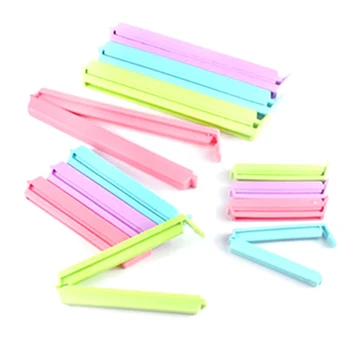 

12 Packed Food Sealing Clips Moisture-Proof Snack Clips Milk Powder Fresh Keeping Clips Sealing Bag Clips