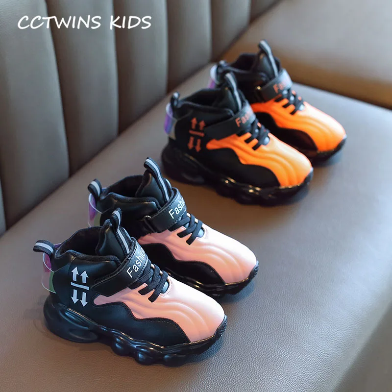 CCTWINS/детская обувь; коллекция года; зимние детские модные кроссовки с высоким берцем; спортивные кроссовки для маленьких мальчиков; обувь из натуральной кожи для девочек; FH2661
