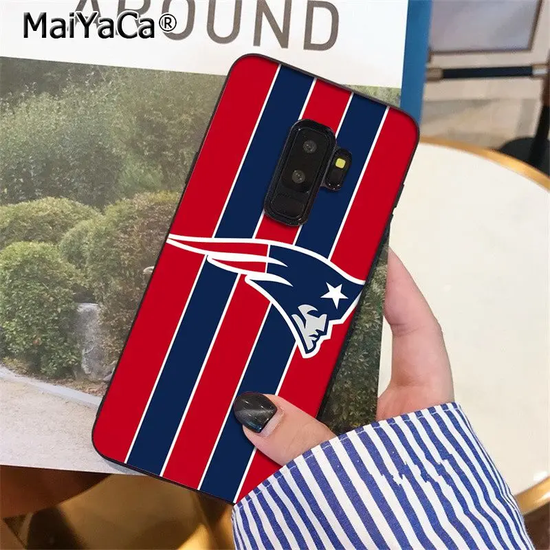 MaiYaCa New England Patriots покупателей высокое качество чехол для телефона для samsung S9 S9 плюс S5 S6 S6edge S6plus S7 S7edge S8 S8plus