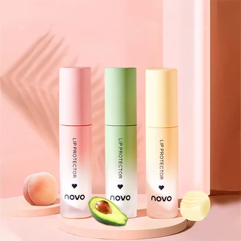 NOVO Super Moisturizing Lip Balm Cream Protector Lip Line Liquid Lipstick Long Lasting Women Makeup