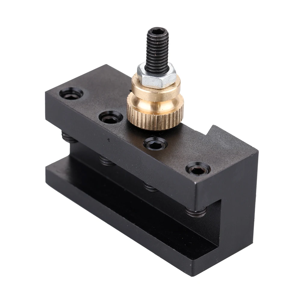 Mini Quick Change Tool Lathe Tool Post Cutter Holder Screw Kit Set Boring Bar Turning Facing Holder Wrench lathe tool post