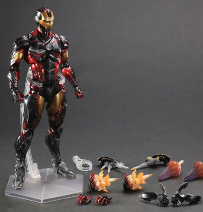 

Play Arts Kai Marvel Comics Iron Man Action Figure Anime Statue Toy