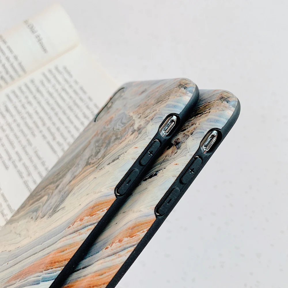 Чехол для телефона с мраморной текстурой для iphone XR, чехол для iphone X XS Max 7 8 6 6S Plus, мягкая задняя крышка