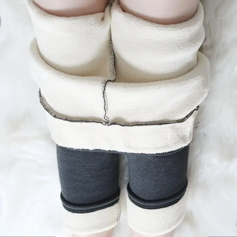 

Womens Winter Leggings Cashmere Thick Warm Push Up Leggings Mid High Waist Large Size Women Leggings
