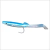 News 6pcs/lot Fishing Lure Fish Eel Lure white Blue Soft Baits with hook 8cm 2.3g Small Fish Eel Artificial bait Pesca Leurre ► Photo 2/6