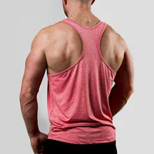 Европейский и американский спортивный Быстросохнущий жилет для фитнеса, Мужская однотонная эластичная футболка без рукавов, тонкие топы, блуза