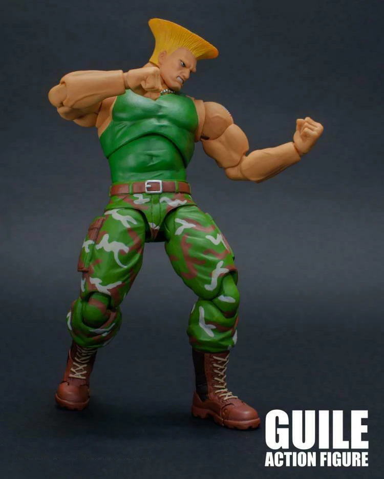 1/12 весы игрушки от Storm Fighter 2 SF GUILE General argat Аниме Фигурка Модель Коллекция для фанатов подарки