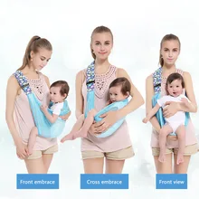 Сетчатый детский удобный дышащий слинг для новорожденных, удобный рюкзак-переноска для младенцев, аксессуары для переноски