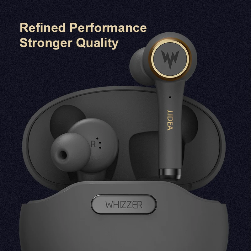 TWS стереонаушники Whizzer TP1 S с поддержкой Bluetooth 5 0 и защитой класса IPX7|Наушники
