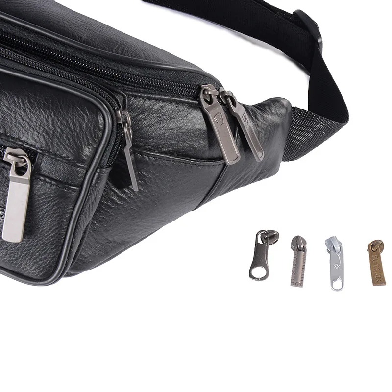 

Genuine Leather Men Wallet Multi-functional Full-grain Leather Chest Bag Fashion Ultra Large Capacity Business Casual Shoulder C