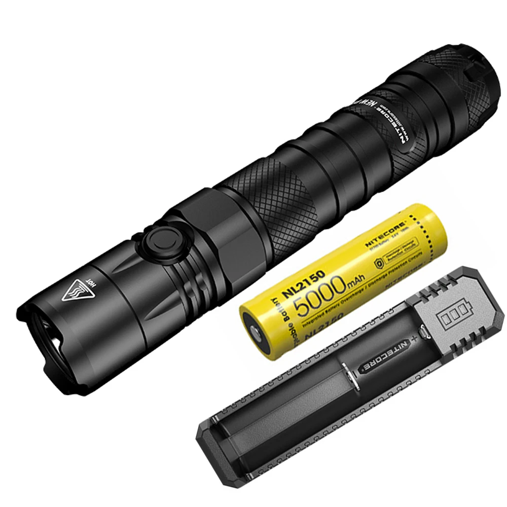 NITECORE P12 ручной светильник XP-L HD V6 max 1200 люмен луч бросок 238 м Открытый тактический фонарь поисково-спасательный светильник - Испускаемый цвет: P12 NL2150 UI1