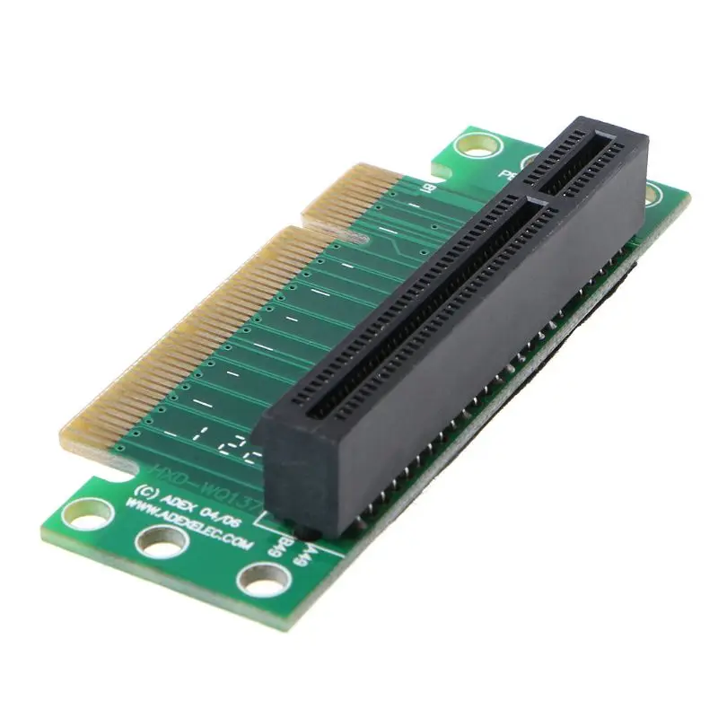 Плата адаптера PCI Express 8X переходная карта 90 градусов для 1U/2U компьютерный набор