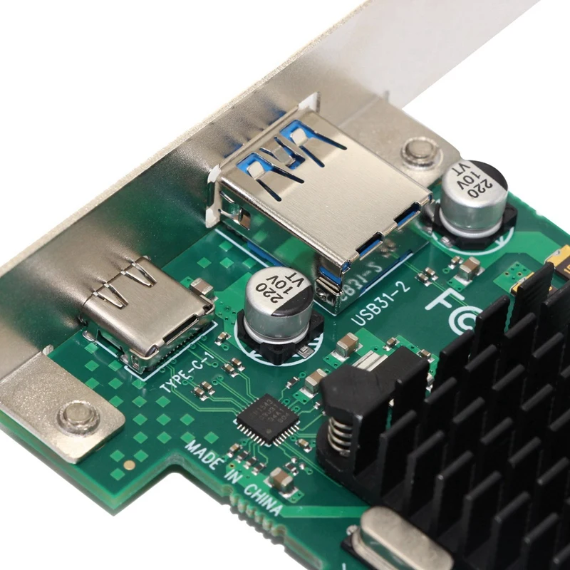 Компьютерная шина PCI-E 4X PCI Express USB 3,1 Тип C карты расширения с 15 пин PCIe конвертер
