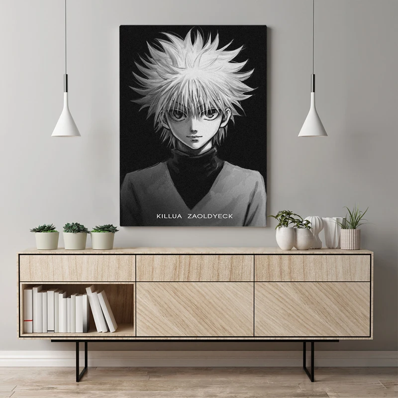 Wall Art Modular Killua Zoldyck Canvas Home Decor Hunter X Hunter Pictures Hd Anime Role Printed Paintings Living Room Framed Painting Calligraphy Aliexpress Wall Art Modular Killua Zoldyck Canvas Home Decor Hunter X Hunter Pictures Hd Anime Role Printed Paintings Living Room Framed Painting Calligraphy Aliexpress