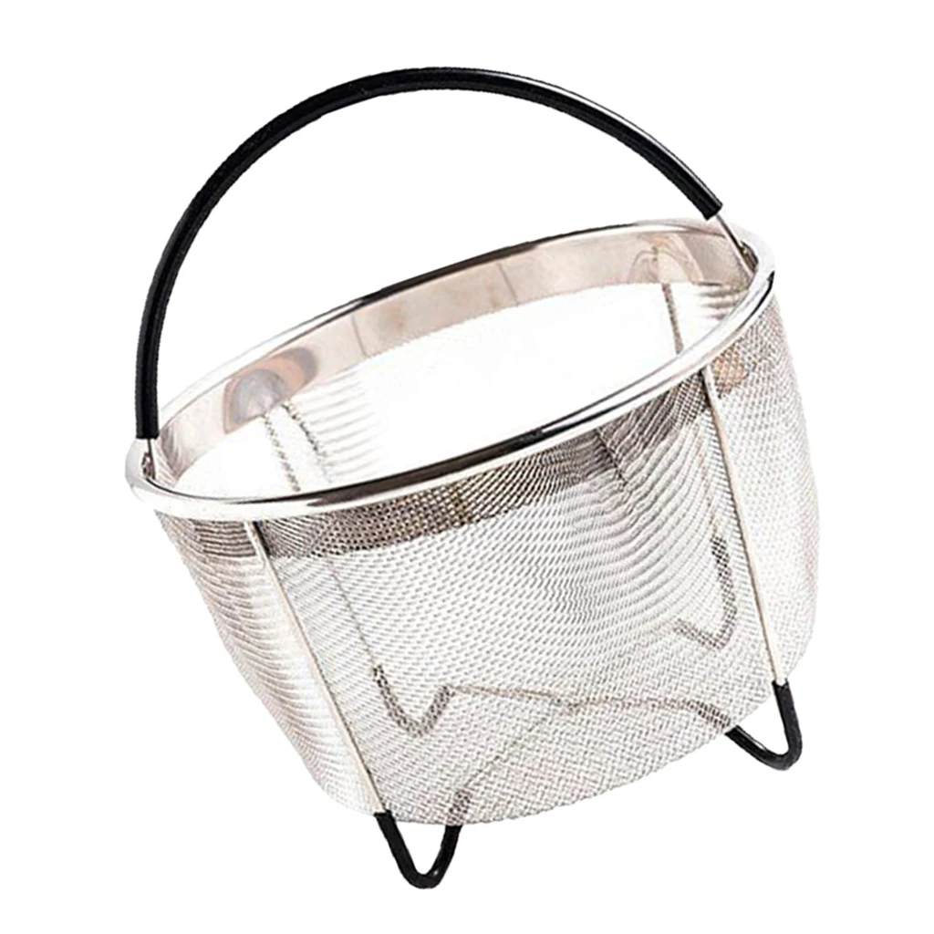 6qt Steamer Basket for Accessories Stainless Steel Strainer and Insert for Pressure Pot and Other Cooking Pot