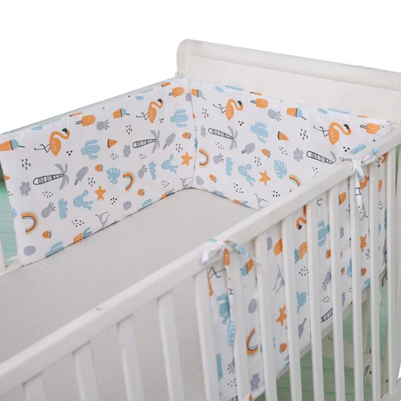 Newborns Cot Crib Cushion Safety Protector Baby Bed Bumpers Bedding Cushions kids bed Pillows protection pad