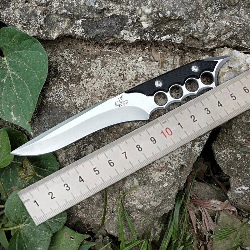 

Hysenss Tactical Knife Outdoor Practical Hunting Camping Rescue Fixed Blade Knives Combat Self Defense Knifes