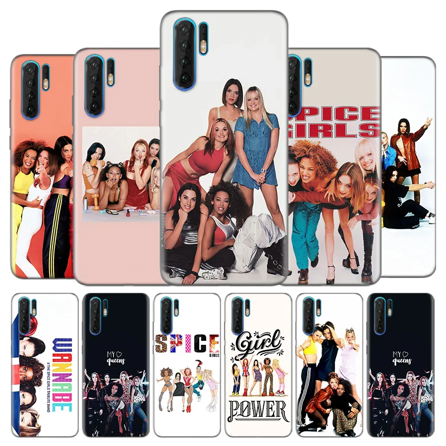 

Silicone Case for Huawei P30 P20 P10 Mate 30 20 10 Nove 5 5i Pro Lite P Smart Z Plus 2019 Cover spice girls