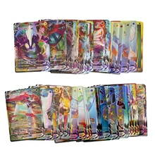 Cartas de Pokemon en español para niños, 55 Uds., VMAX, Sword and Shield, sol y luna, TAKARA TOMY, Batalla, juguete comercial, novedad de 2021
