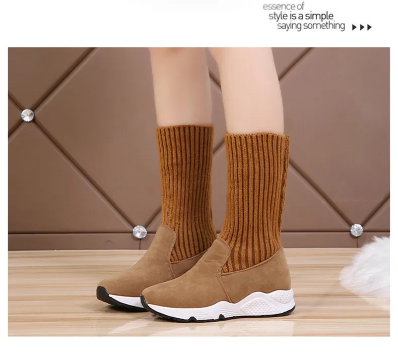 Women Casual Shoes Designer Fashion High Quality Woman Fashion Sneakers Trend Hot Sale Leisure Boots Flats Winter Zapatillas