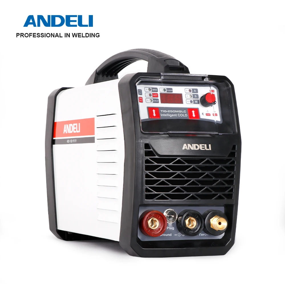 ANDELI TIG-250GC/TIG-250GLC/TIG-250MGLC DC Inverter TIG сварочный аппарат TIG/для чистой/холодной сварки/MMA