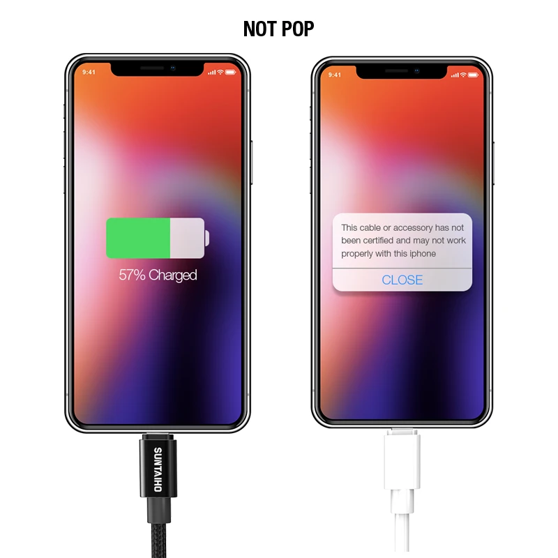 3 предмета в комплекте для быстрой зарядки USB кабель передачи данных iPhone 11 Pro XS Max XR