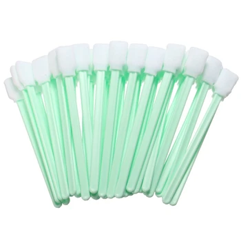 

50Pcs Sponge Head Cleaning Cleaner Swab Camera Lenses Inkjet Printer Swabs