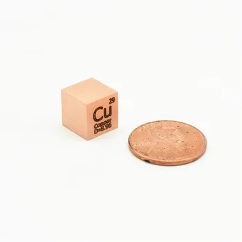 

Copper Cube Cu Metal Density Simple Element 99.95% Collection 10MM Inch Size Polished Brushed Hand Made 4 DIY Hobbies Display