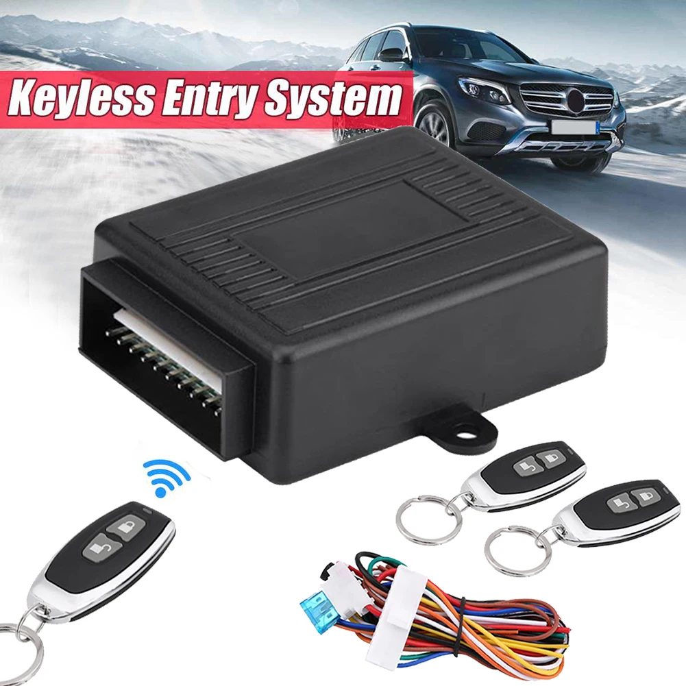 

12V Universal Car Auto Remote Central Kit Door Lock with Remote Control Vehicle Keyless Entry System Control Central Locking