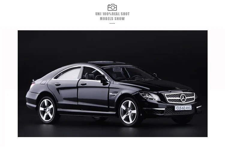 Точная имитация эксклюзивный Diecasts& Toy Vehicles: RMZ city автомобильный Стайлинг CLS 63 AMG 1:36 литой под давлением автомобиль модель оттяните назад Автомобили