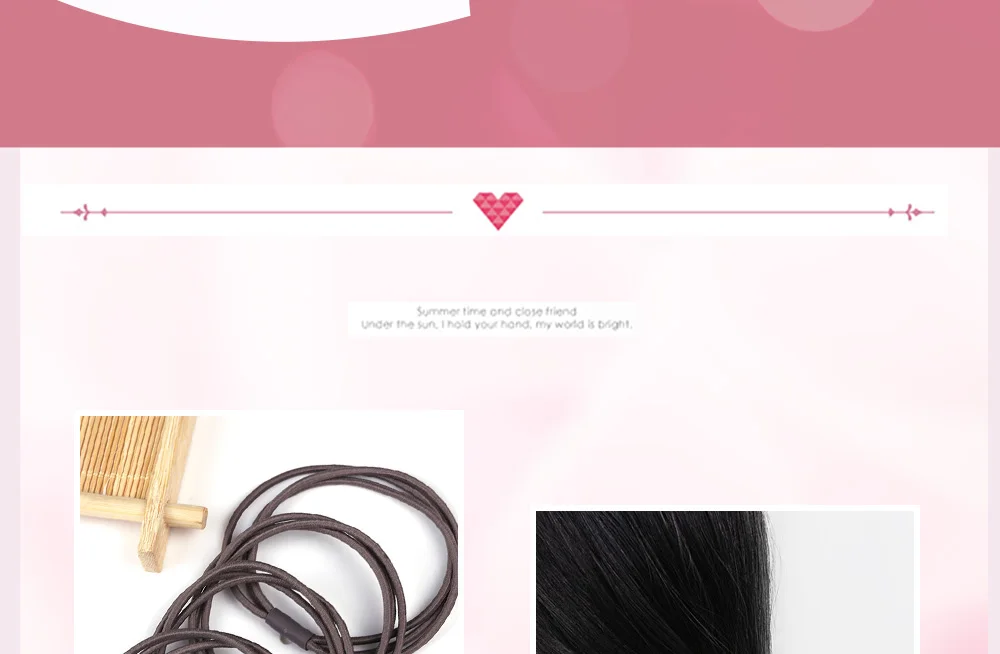 10 Teile/los Grundlegende Frauen Mädchen Haar Bands Elastische Gummiband Einfache Mode Haar Zubehör Drei Stränge Scrunchies Halter Geschenke – Detail 12