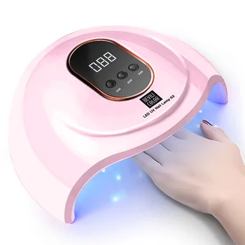 

Home Salon Professional Infrared Sensor 54W LCD Display Table Tools Manicure Polish Gel Fast Drying Smart Nail Lamp UV LED