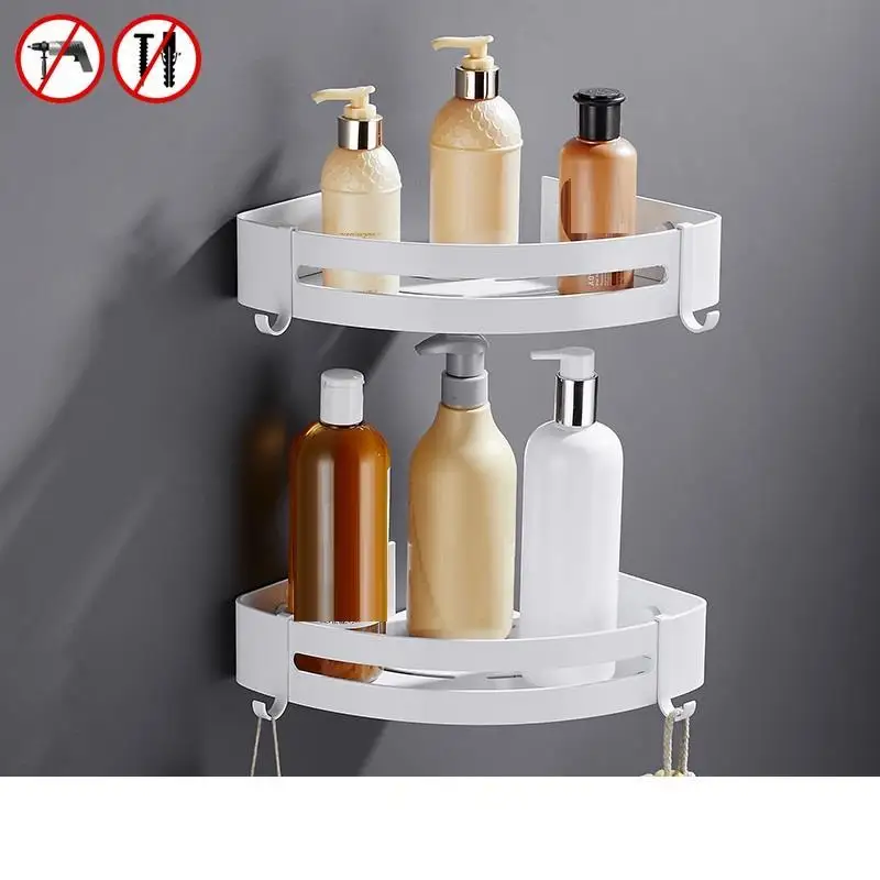 MODEL U Estante Badezimmer Badkamer аксессуары полки Estanteria Bagno душ Salle De Bain аксессуары настенная полка-органайзер для ванной - Цвет: MODEL U
